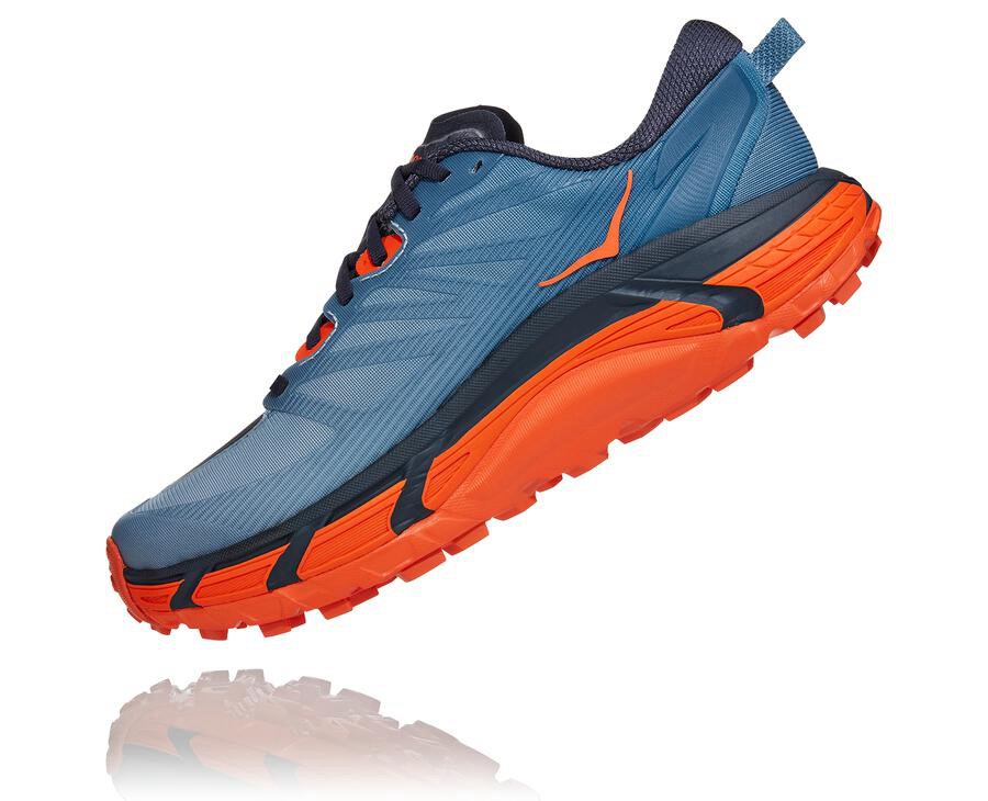 Hoka Australia One One Mafate Speed 3 - Mens Trail Shoes Blue - NMCUD-9851